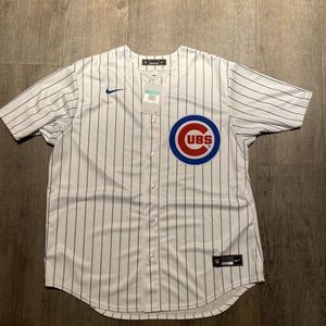 Nike MLB Chicago Cubs White Home Baseball Mens Jersey Size XL